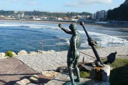 Willa Casa De Vacaciones Y Escapadas, Salinas, Asturias, Espana Salinas  Zewnętrze zdjęcie
